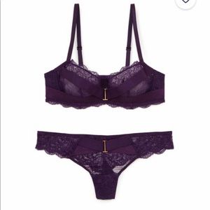 Purple Lingerie Set